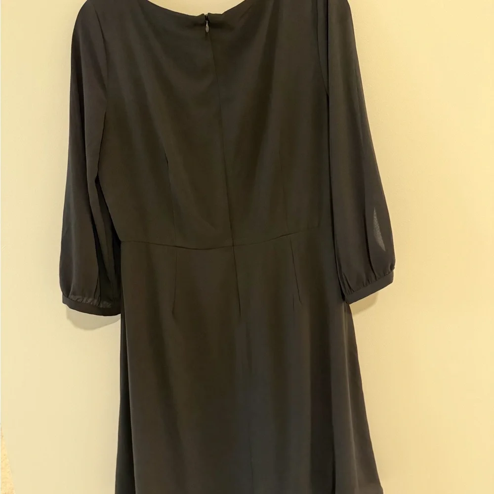 *EUC* Banana Republic Black A-Line Dress - Picture 3 of 8